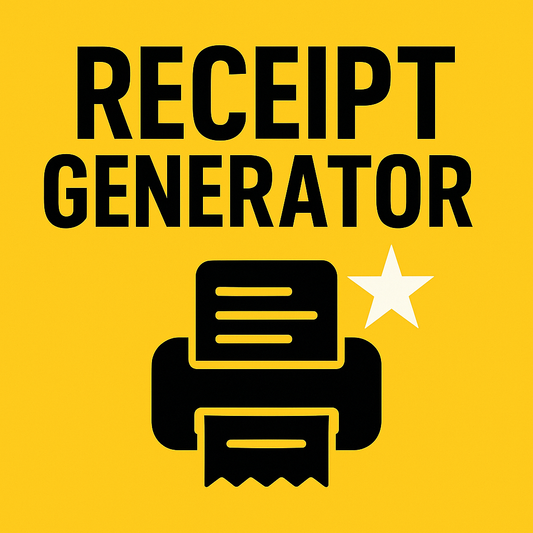 Receipt generator